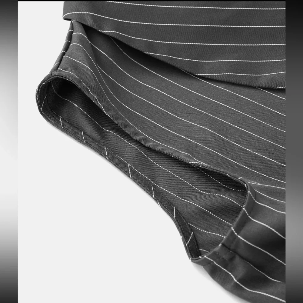 NAVY & WHITE Women’s Pinstripe NWT XXL(14 US) Pant Suit - Picture 6 of 10